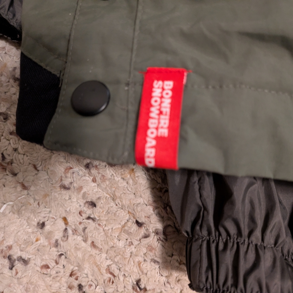 Bonfire Men's Green Snowboard Pants Size Large - Picture 6 of 6